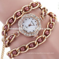 flower shape dial pearl bracelet sexy diy fashion lady watch